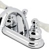 4" Centerset Lavatory Faucet - Polished Chrome