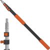 Telescoping Aluminum Pole 5-20FT, Multi-Purpose Paint Roller & Cleaning Tool