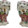 Hand-Painted Porcelain Spaniel Dog Figurines – 5.9" Pair for Décor & Collectibles