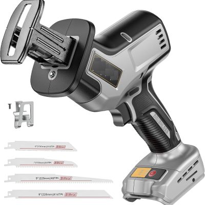 Cordless Reciprocating Saw for DeWalt 20V, Brushless, 0–3000SPM, 4 Blades (Tool Only)