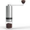 Manual Coffee Grinder, 32g Stainless Steel Burr, Adjustable & Portable for Espresso