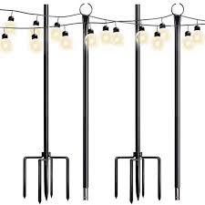 String Light Poles